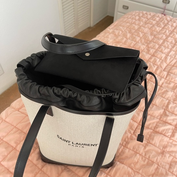 Saint Laurent tote bag, pre-owner 100 autentic - Picture 7 of 13